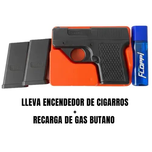 🔥DualPack™: - Encendedor Tipo Pistola + Carga de Gas Butano Personal: Listo para Usar - Lleva de Todo Colombia