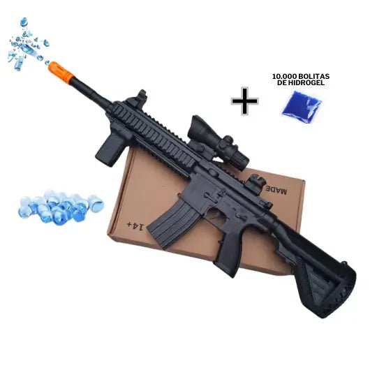 JUGUETE MP5 y M4 LANZADOR MUNICION HIDROGEL, OFERTA DE FIN DE AÑO - Lleva de Todo Colombia
