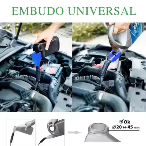 Lleva 4 EasyFuel™ – Embudo Universal Automático Recarga sin derrames, sin esfuerzo y en segundos - Lleva de Todo Colombia