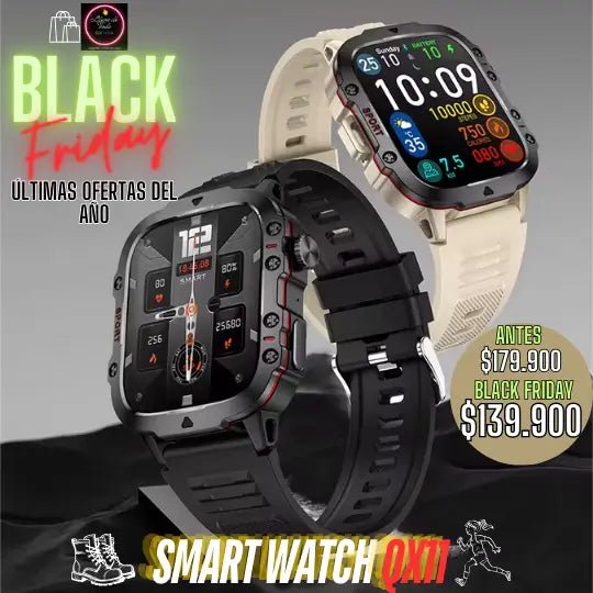 Reloj grado Militar "Smart Watch QX11" Aprovecha nuestro BLACK FRIDAY - Lleva de Todo Colombia
