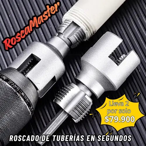 "RoscaMaster" crea y repara roscas de forma rápida, precisa y sin esfuerzo, (Paquete de dos RoscaMaster) - Lleva de Todo Colombia