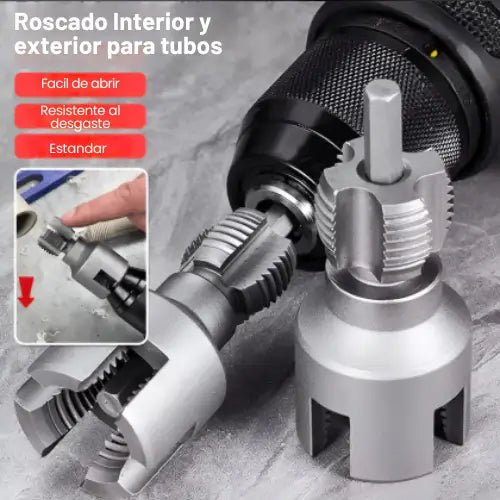"RoscaMaster" crea y repara roscas de forma rápida, precisa y sin esfuerzo, (Paquete de dos RoscaMaster) - Lleva de Todo Colombia