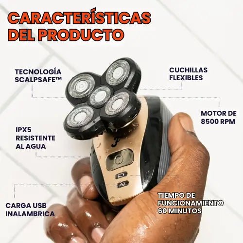 ShaverPro™: Afeitado Profesional 5 EN 1 al Alcance de tu Mano - Lleva de Todo Colombia