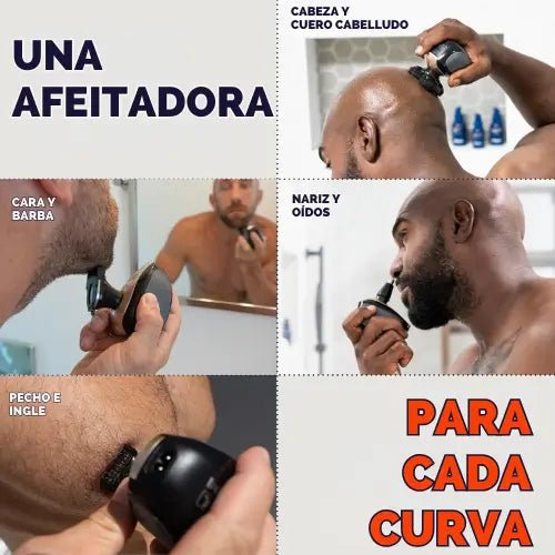 ShaverPro™: Afeitado Profesional 5 EN 1 al Alcance de tu Mano - Lleva de Todo Colombia