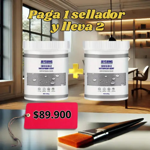 2 Selladores impermeabilizante JAYSUING de 500gr