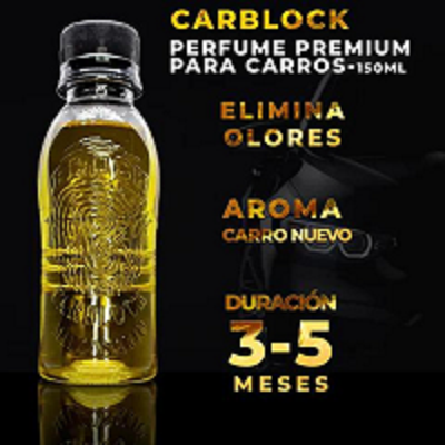 CARBLOCK PERFUME DE LUJO PARA VEHICULOS