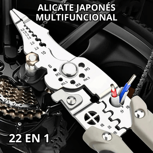 Alicate Prensador Japones Multifuncional 22 EN 1 - Lleva de Todo Colombia