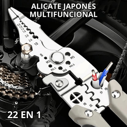 Alicate Prensador Japones Multifuncional 22 EN 1 - Lleva de Todo Colombia