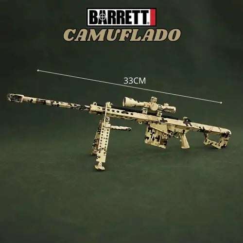 Coleccionables Replica AR15 y Barrett, Totalmente Metálicos, con garantía de satisfacción