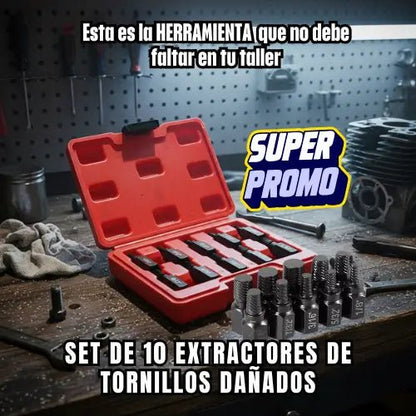 El extractor de tornillos atascados "🔩 ¡Despídete de los tornillos oxidados y dañados en segundos!" - Lleva de Todo Colombia