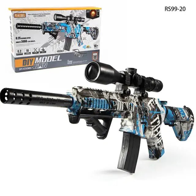Fusil de Juguete: Dispara Bolas de Hidrogel "Agua" con Precisión - Lleva de Todo Colombia
